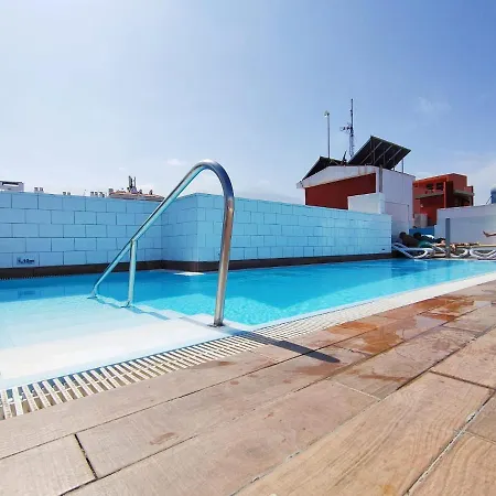 Studio Pp Without Balcony, Wifi, Heated Pool, Sea En Tenerife Appartamento